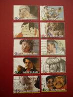 200 jr Rijksmuseum NVPH 1894 t/m 1903 gestempeld, Ophalen of Verzenden, Gestempeld