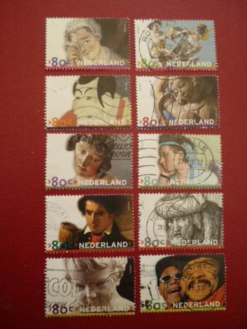 200 jr Rijksmuseum NVPH 1894 t/m 1903 gestempeld beschikbaar voor biedingen