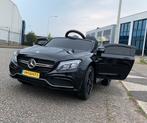 Kinder Accu Auto Mercedes C63s AMG 12v RC / Leder/ MP3, Ophalen of Verzenden, Nieuw, Overige typen