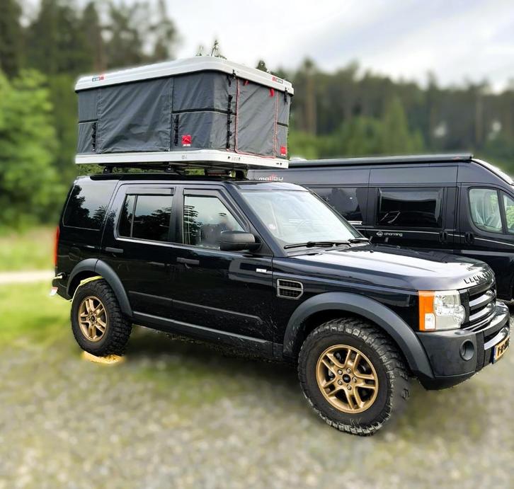 Land Rover Discovery 3 TDV6 - nwe. motor - toponderhouden, Auto's, Bestelauto's, Bedrijf, 4x4, ABS, Achteruitrijcamera, Airbags