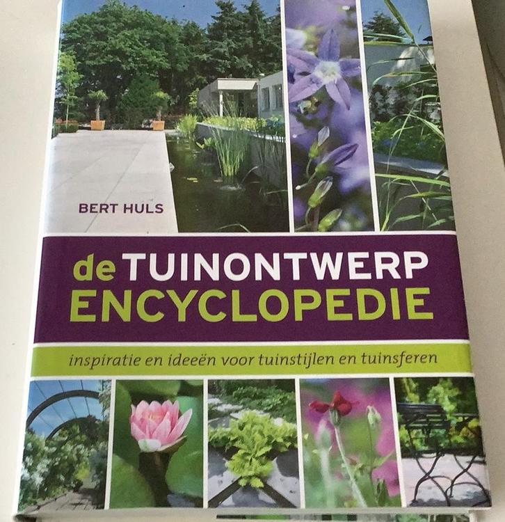 Bert Huls - De tuinontwerpencyclopedie, Boeken, Wonen en Tuinieren, Zo goed als nieuw, Ophalen