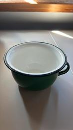 Emaille po / potje groen!, Ophalen of Verzenden