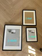 Ikea RIBBA - fotolijst - zwart, Audio, Tv en Foto, Fotografie | Fotolijsten, Ophalen, Zo goed als nieuw