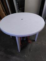 Hartman tuintafel, Ophalen, Gebruikt, Rond, Kunststof
