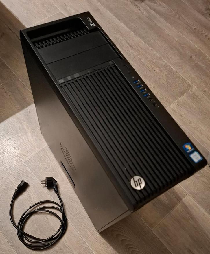 PC professioneel werkstation HP Z440-G, Computers en Software, Desktop Pc's, Gebruikt, Onbekend, SSD, 16 GB, Met videokaart, Gaming