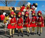 Loopgroep dames carnavalskleding, Ophalen, Zo goed als nieuw, Maat 38/40 (M), Carnaval