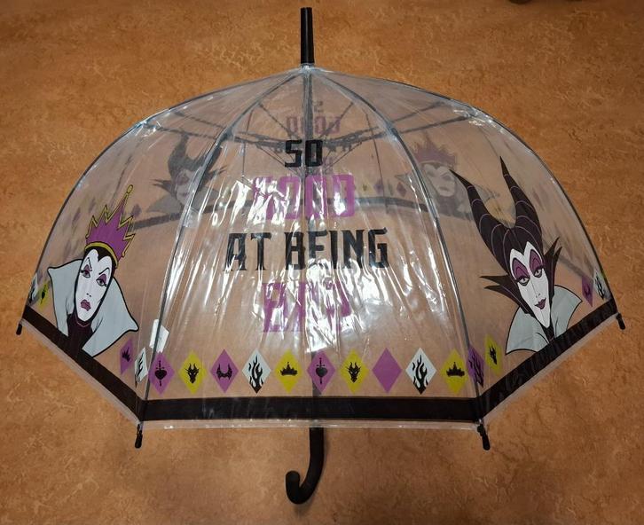 Disneyland Parijs Villains paraplu, Verzamelen, Disney, Nieuw, Ophalen of Verzenden