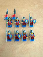 Lego Castle Medieval Lion Knights Ridders Minifiguren, Kinderen en Baby's, Speelgoed | Duplo en Lego, Verzenden, Zo goed als nieuw