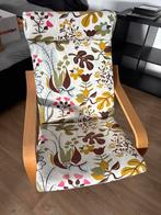 IKEA Poang relaxfauteuil, Huis en Inrichting, Fauteuils, Ophalen, Hout, 75 tot 100 cm, Zo goed als nieuw