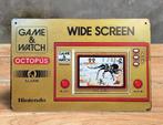 nintendo GAME AND WATCH OCTOPUS METALEN Wandbord, Spelcomputers en Games, Avontuur en Actie, 1 speler, Nieuw, Ophalen of Verzenden