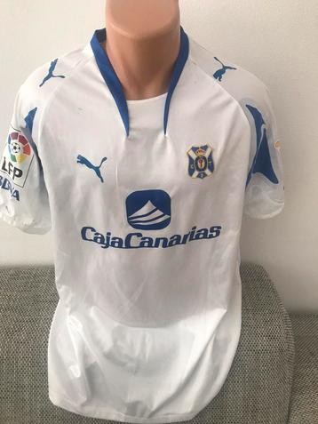 Voetbalshirt CD Tenerife spelersshirt  beschikbaar voor biedingen