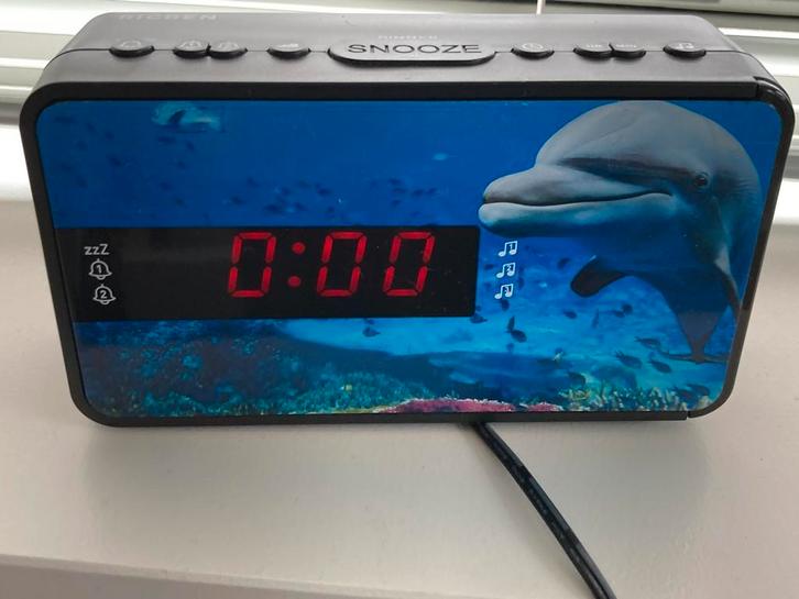 Kinder wekker, Witgoed en Apparatuur, Wekkers, Gebruikt, Digitaal, Ophalen of Verzenden
