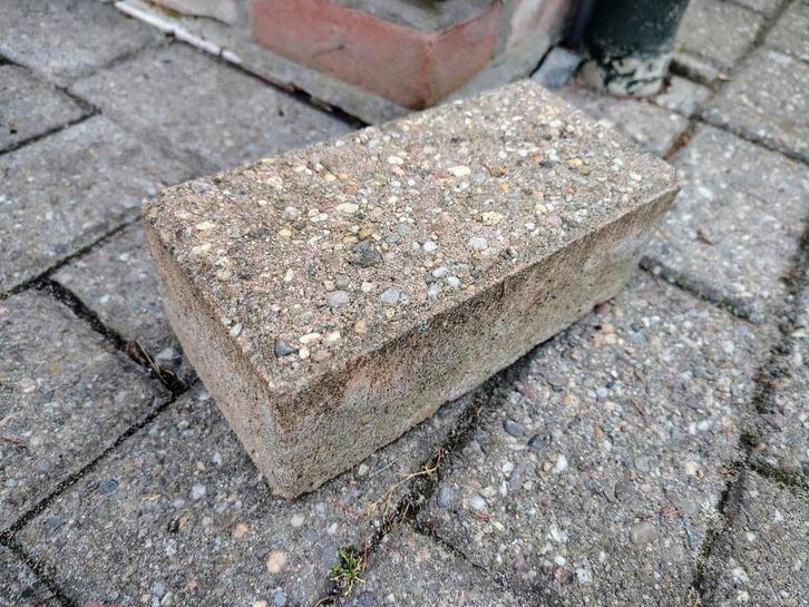 Gratis gebruikte Klinkers  20*10, Tuin en Terras, Tegels en Klinkers, Gebruikt, Klinkers, Beton, 10 m² of meer, Ophalen