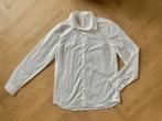 H&M Wit overhemd met lange mouwen maat 164, Verzenden, H&M, Overhemd of Blouse, Zo goed als nieuw