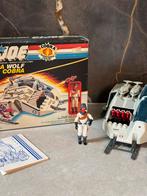 Vintage G.I. Joe Cobra Wolf, compleet met doos, Verzamelen, Ophalen of Verzenden, Zo goed als nieuw
