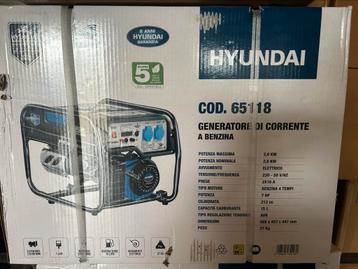 Aggregaat - generator 3kw - hyundai genarator ACTIe €299 beschikbaar voor biedingen