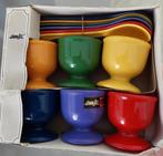Emsa vintage eierdopjes met lepels, Verzamelen, Retro, Ophalen of Verzenden