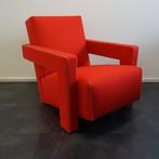 Cassina 637 Utrecht Design Fauteuil | Rood | Showroommodel, Huis en Inrichting, Fauteuils, Gebruikt, -, Minder dan 75 cm, -