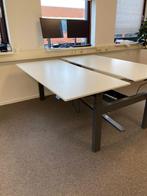 2 x elektrische dubbele werkplek 180x80cm, Werkplek, Ophalen, Gebruikt, Bureau