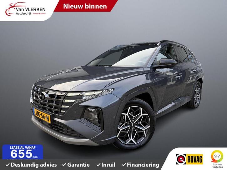 Hyundai Tucson 1.6 T-GDI PHEV N Line Sky 4WD FULL OPTIONS, Auto's, Hyundai, Bedrijf, Te koop, Tucson, 360° camera, 4x4, ABS, Adaptive Cruise Control