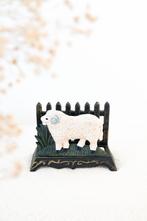 Servettenhouder schaap gietijzer, Huis en Inrichting, Keuken | Keukenbenodigdheden, Ophalen of Verzenden