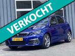 Peugeot 308 1.2 PureTech GT-line Camera Navi Panodak Led Cli, Voorwielaandrijving, Gebruikt, Euro 6, Blauw