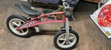 Kinder loopfiets met handrem zo goed als nieuw  beschikbaar voor biedingen
