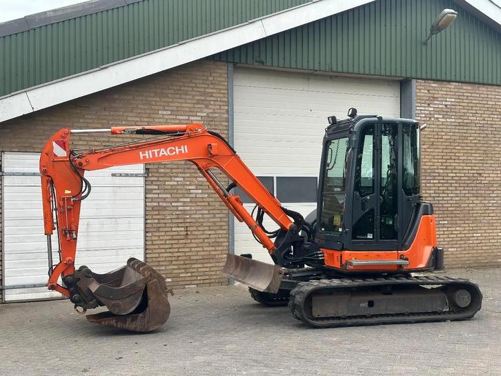 Hitachi ZX50U-2 CLR (bj 2007), Zakelijke goederen, Machines en Bouw | Kranen en Graafmachines, Graafmachine