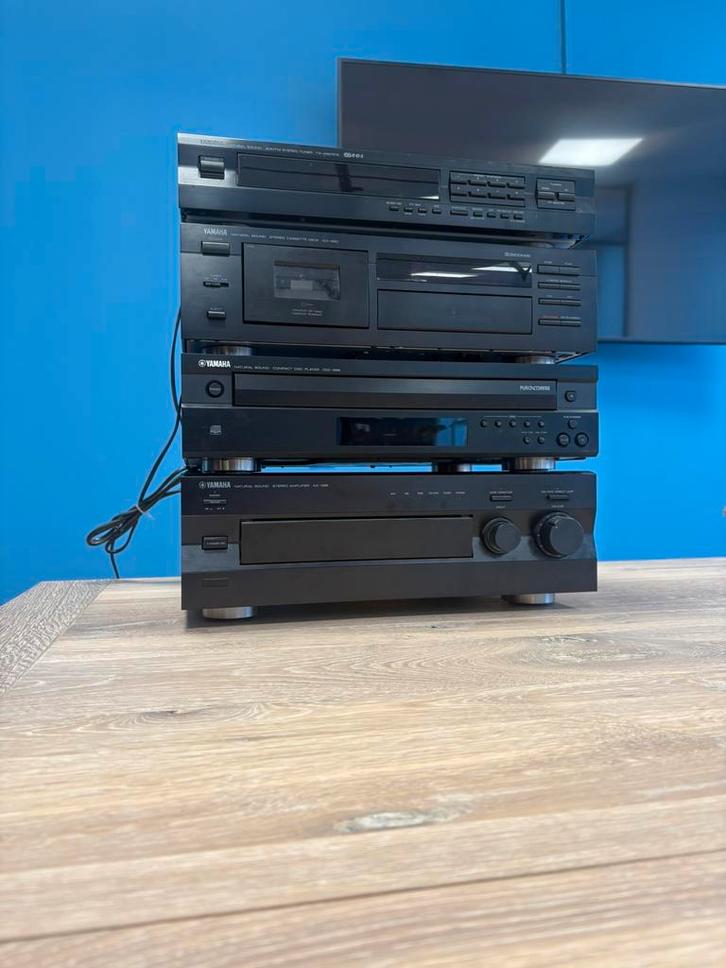 Complete Yamaha stereo set – Natural Sound–zeer nette staat, Audio, Tv en Foto, Stereo-sets, Zo goed als nieuw, Overige merken