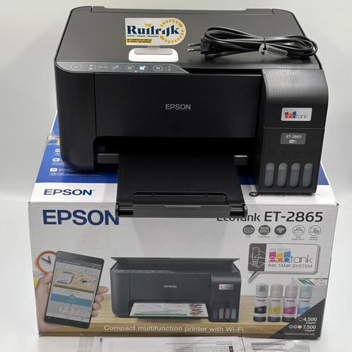 EPSON EcoTank ET-2865 Printen, kopiëren en scannen - Printer, Computers en Software, Printers, Zo goed als nieuw