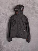 Superdry Winter Jas Gevoerd XS Zwart Oranje Winter, Superdry, ., Zwart, Ophalen of Verzenden