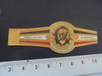 Oude sigarenband Predilectos Bismarck met portret (p) beschikbaar voor biedingen