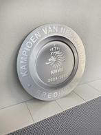 Kampioensschaal PSV eredivisie 2025, aluminium 40x40cm, Ophalen of Verzenden, Zo goed als nieuw, PSV, Overige typen
