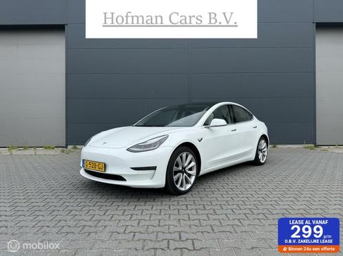 Tesla Model 3 Long Range AWD 75 kWh Dual Motor 19Inch Incl B, Auto's, Tesla, Bedrijf, Te koop, Model 3, 4x4, ABS, Adaptive Cruise Control