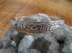 Armband Tibet zilver handgemaakt 'Olifanten' 10 MM -NIEUW-, Ophalen of Verzenden, Nieuw, Zilver, Zilver
