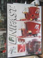 Unifast AGM   poster  landbouw tractor, Ophalen of Verzenden, Zo goed als nieuw, Auto's
