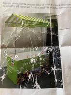 Tuintafel inklapbaar opbouw dakzeil, Ophalen, Gebruikt, Rechthoekig, Kunststof