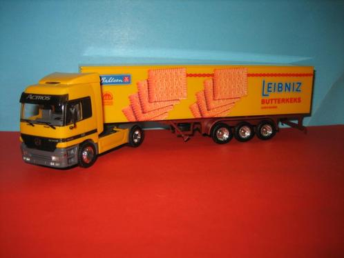 Bahlsen-Leibniz  MERCEDES 1843  Herpa, Hobby en Vrije tijd, Modelauto's | 1:87, Zo goed als nieuw, Bus of Vrachtwagen, Herpa, Ophalen of Verzenden