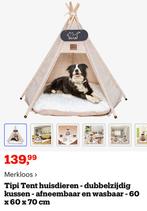 Wigwam voor huisdier kat of hond, Dieren en Toebehoren, Ophalen, Nieuw, Pluche