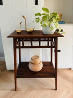 Vintage houten plantentafel bijzettafel retro, Antiek en Kunst, Ophalen