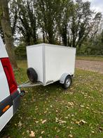 Verdonk gesloten aanhanger dichte aanhanger, Ophalen, Gebruikt