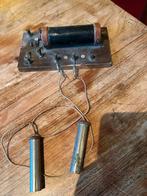 Antieke Inductiespoel / Vonkspoel Ruhmkorff, Antiek en Kunst, Antiek | Gereedschap en Instrumenten, Ophalen