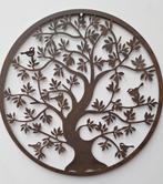 metalen wanddecoratie levensboom Ø 52 cm, Huis en Inrichting, Ophalen of Verzenden, Nieuw
