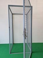 6st Gaaskooi afsluitbaar 102x105x205cm anti-diefstal, Ophalen of Verzenden, Zo goed als nieuw, Metaal, Vogelkooi