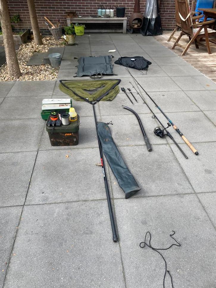 Karpervisset, Watersport en Boten, Hengelsport | Karpervissen, Zo goed als nieuw, Complete set, Ophalen of Verzenden