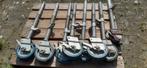 steigerwielen, Doe-het-zelf en Verbouw, Steigers, Ophalen of Verzenden, Zo goed als nieuw, Gevelsteiger, Minder dan 2 meter
