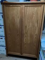 Houten kledingkast te koop wegens verhuizing, Huis en Inrichting, Kasten | Kledingkasten, 100 tot 150 cm, Met hangruimte, Ophalen of Verzenden