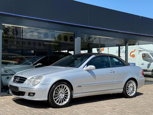 Mercedes-Benz CLK 1.8 Clk200 Kompr Cabriolet AUT 2005 Grijs, Auto's, Mercedes-Benz, Bedrijf, CLK, Benzine, E, Cabriolet, Automaat