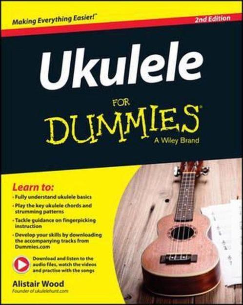 Ukulele For Dummies – Learn to Play Ukulele (English), Boeken, Muziek, Nieuw, Instrument, Ophalen of Verzenden