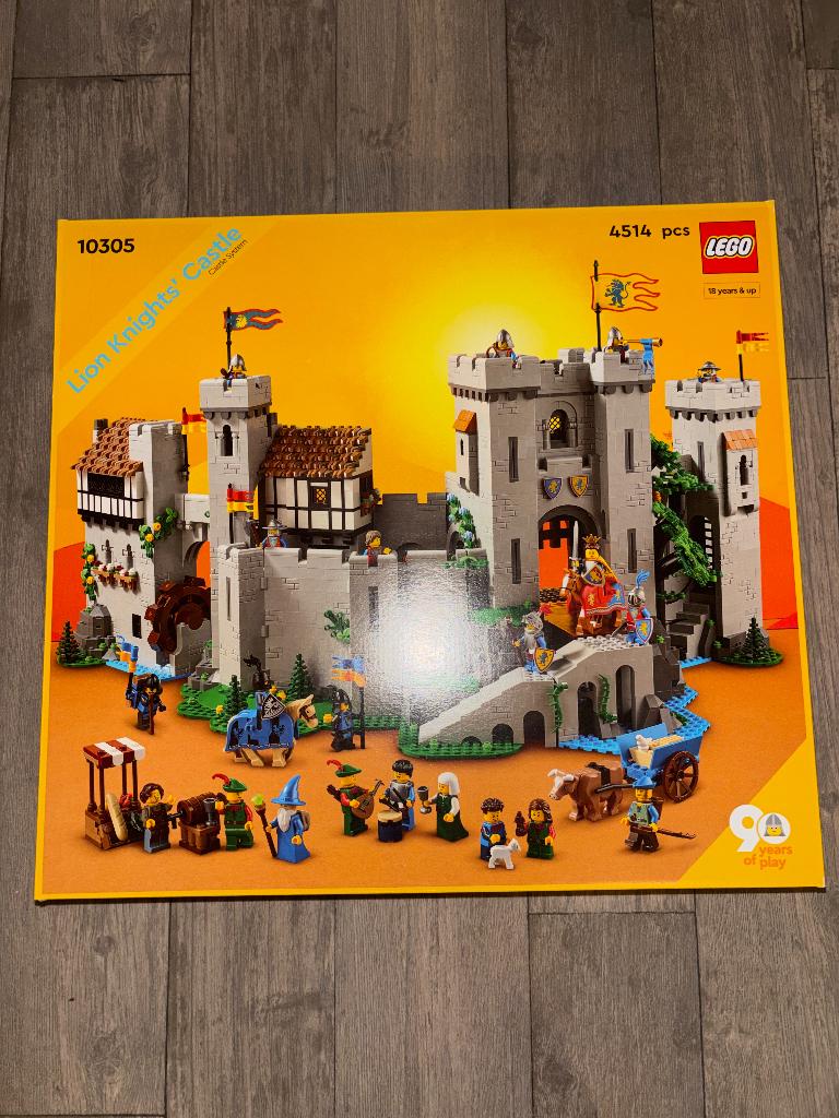 Lego Lion Knights Castle 10305, Kinderen en Baby's, Ophalen of Verzenden, Zo goed als nieuw, Complete set, Lego